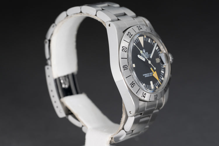 1977 Rolex Explorer II 1655 Orange Hand Rail Dial