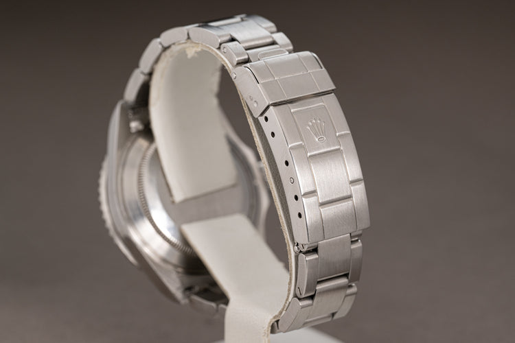 2009 Rolex Faded Green Bezel Submariner 16610T