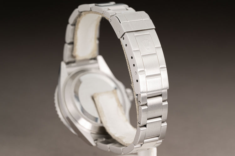 2005 Rolex 16610 Submariner Green Bezel with Rolex Service Card