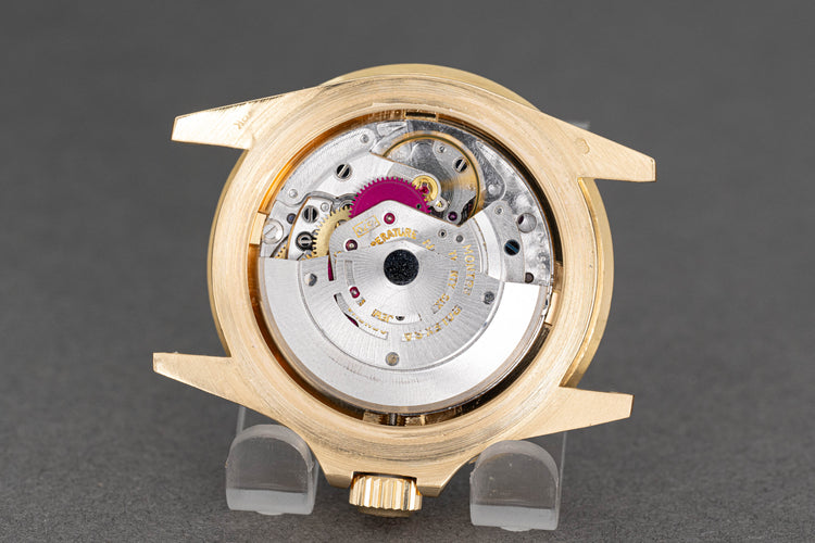 1978 Rolex 18k Submariner 1680 Blue Dial on Blue Nato strap