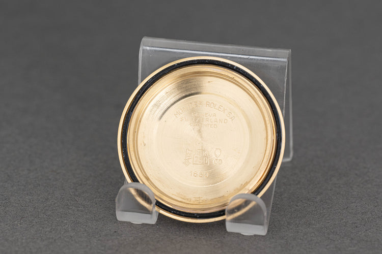 1978 Rolex 18k Submariner 1680 Blue Dial on Blue Nato strap