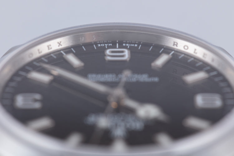 2007 Rolex Explorer 114270 Bezel Engraved