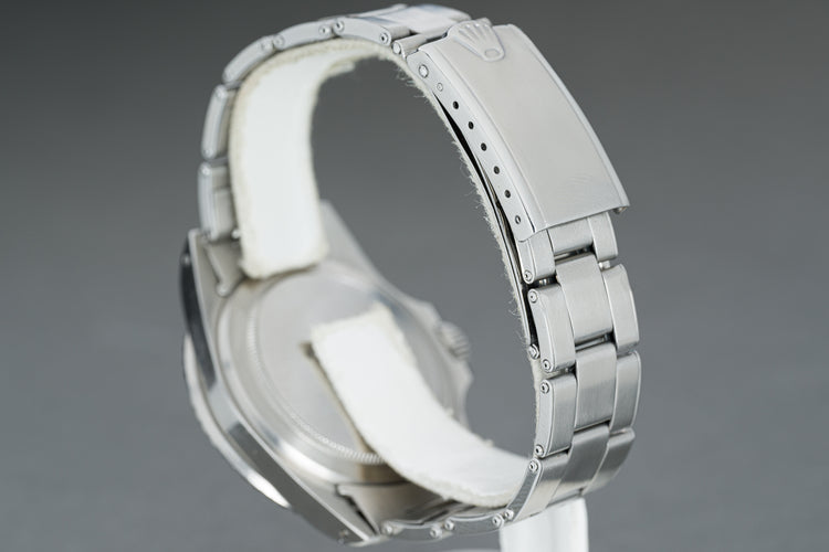 1971 Rolex 5513 Submariner Serif Dial Creamy Patina Original C&I Bracelet