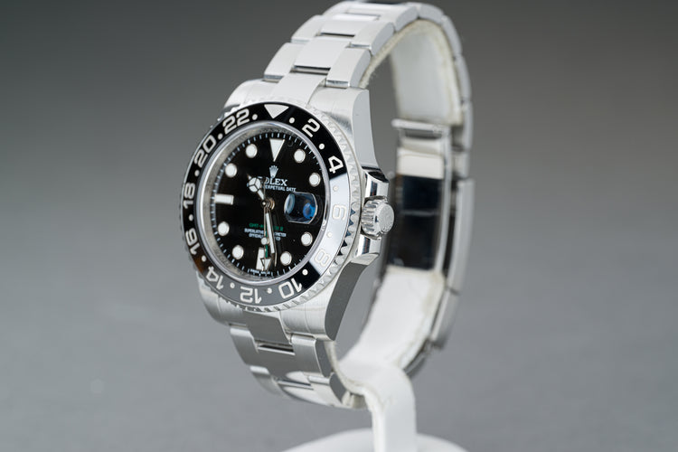 2017 Rolex 116710LN GMT Master II Box, Card, Booklets & Hangtags
