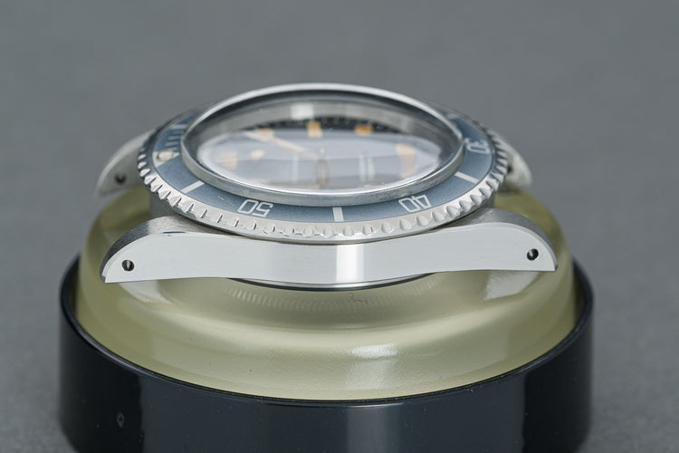 1971 Rolex 5513 Submariner Serif Dial Creamy Patina Original C&I Bracelet