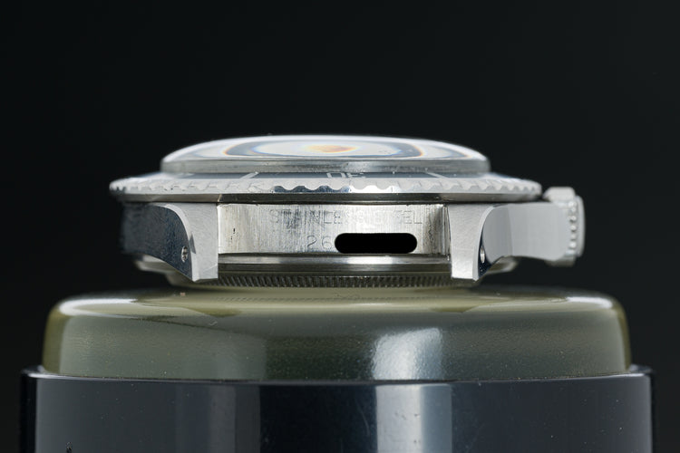 1971 Rolex 5513 Submariner Serif Dial Creamy Patina Original C&I Bracelet