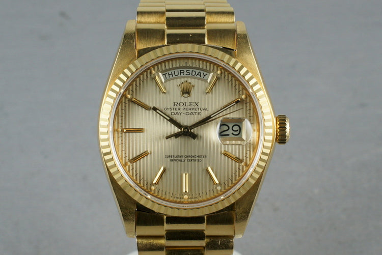 1978 Day-Date President 18038 with Tapestry Dial
