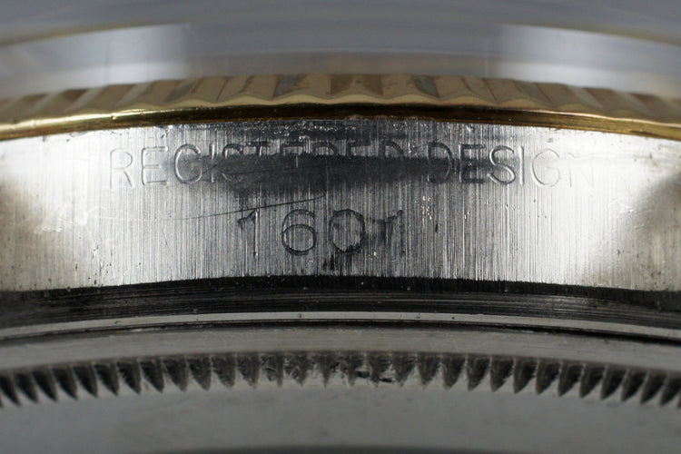 1971 Rolex Two Tone DateJust 1601 ‘Wide Boy’ Dial