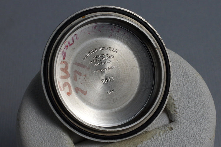 1965 Rolex Submariner 5513 with Glossy Gilt Dial