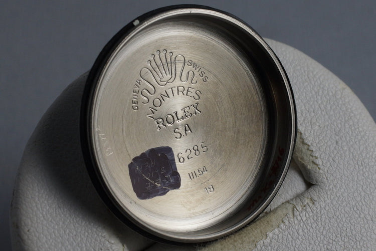 1954 Rolex Oyster Perpetual 6285 Cream Waffle Dial