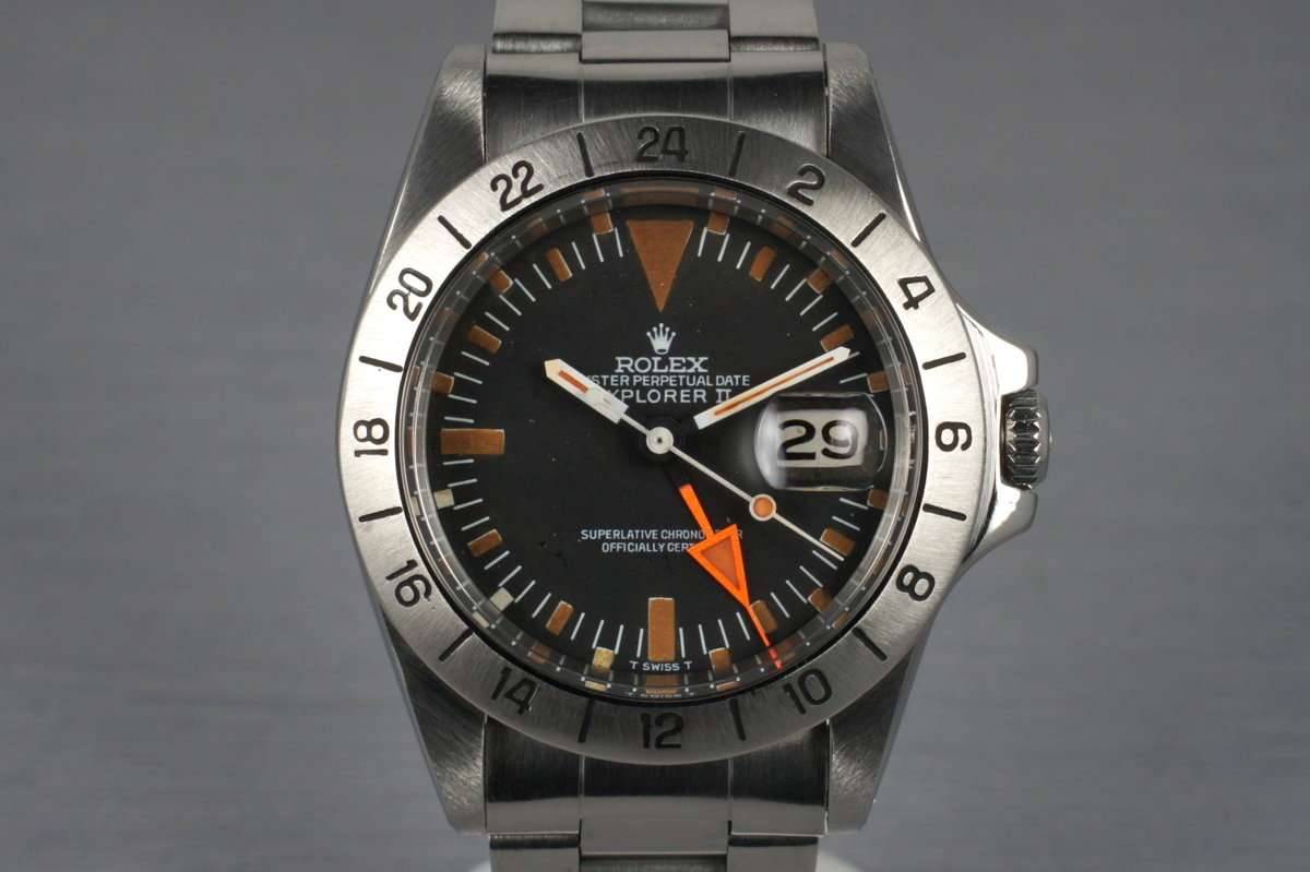 HQ Milton - 1972 Rolex Explorer II 1655 with Mark I Dial and Bezel