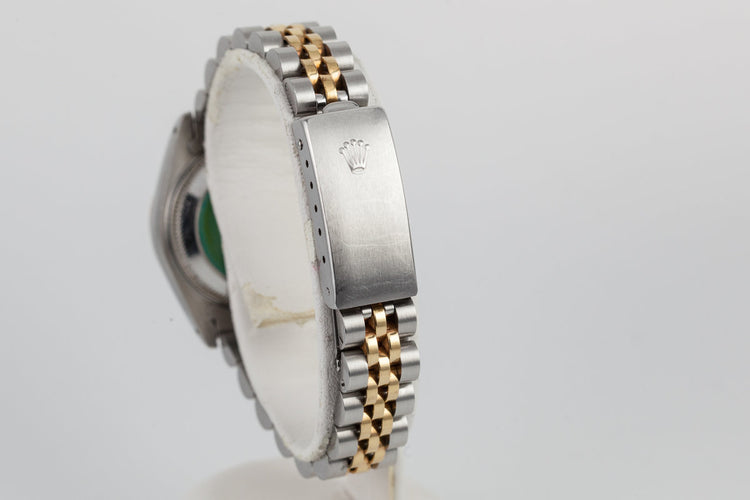 1990 Rolex Ladies Two Tone DateJust 69173 with Box and Papers