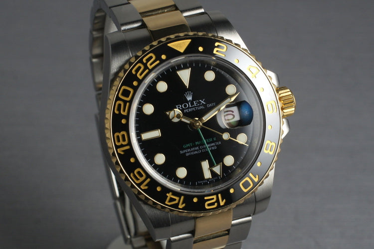 2006 Rolex Two Tone GMT II 116713LN