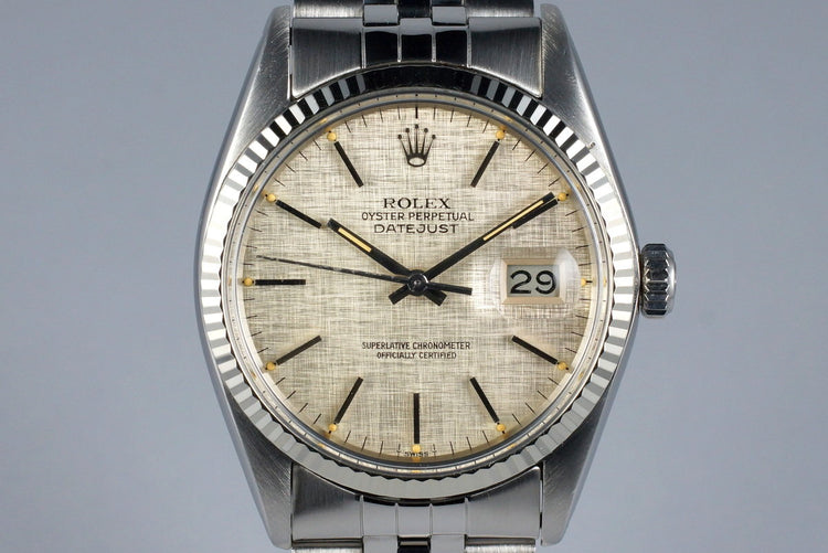 1978 Rolex DateJust 16014 Silver Linen Dial