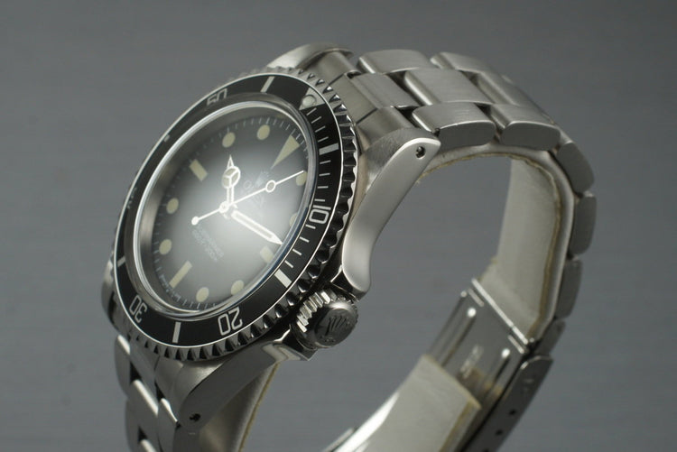 1984 Rolex Submariner 5513 Maxi Dial