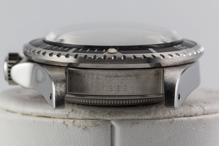 1977 Rolex Double Red Sea Dweller 1665 Mark IV Dial