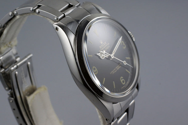1966 Rolex Explorer 1 1016 Glossy Gilt Dial