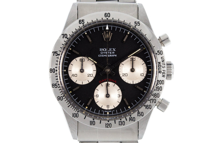 1970 Rolex Daytona 6262 with Small Red Daytona Service Dial