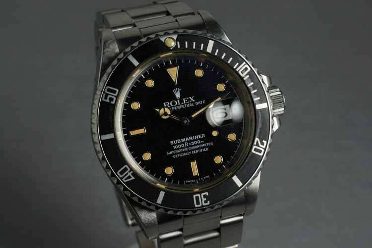 1986 Rolex Submariner 168000