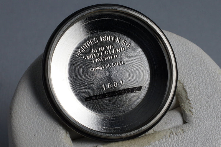 1972 Rolex Datejust 1601 White Sigma Dial