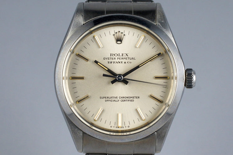 1972 Rolex Oyster Perpetual 1002 Tiffany & Co. Dial