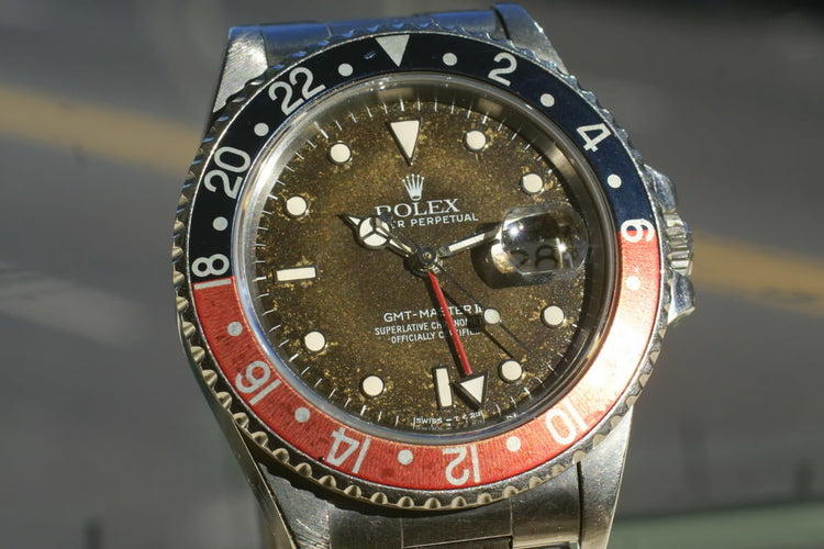 Rolex GMT 16760 with a tropical non date dial