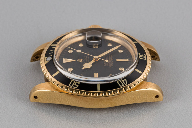 1979 Rolex 18K YG Submariner 1680 with Black Nipple Dial