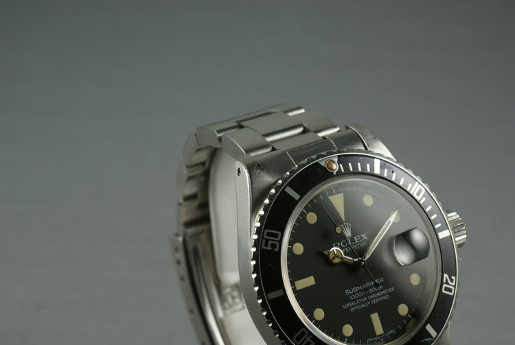 Rolex Submariner 16800 Matte Dial