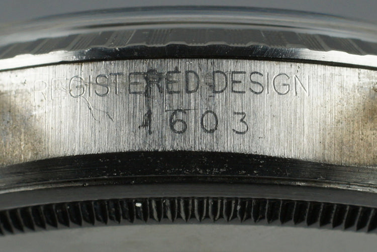 1972 Rolex DateJust ‘Gray Wide Boy Sigma’ 1603