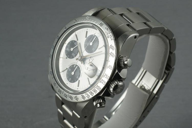 Tudor Chronograph Big Block 79180 With Silver Dial