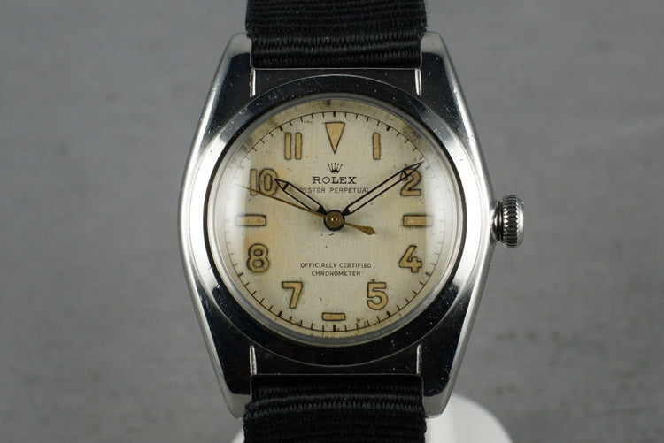 Rolex Bubble Back with Arabic dial