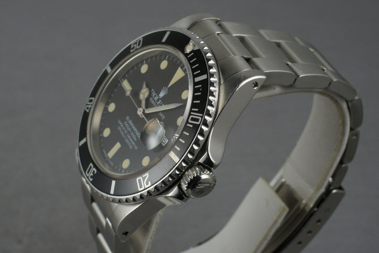 1982 Rolex Submariner 16800