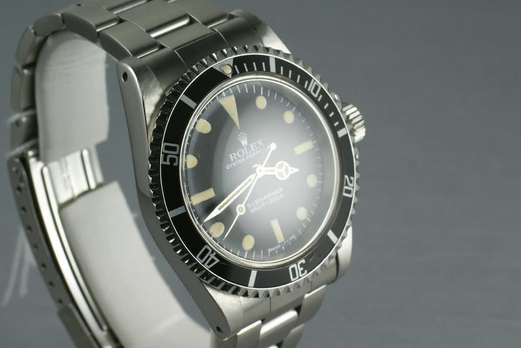 Rolex Submariner 5513 Mark II Maxi Dial