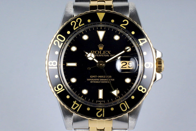 1981 Rolex Two Tone GMT 16753 with RSC Papers