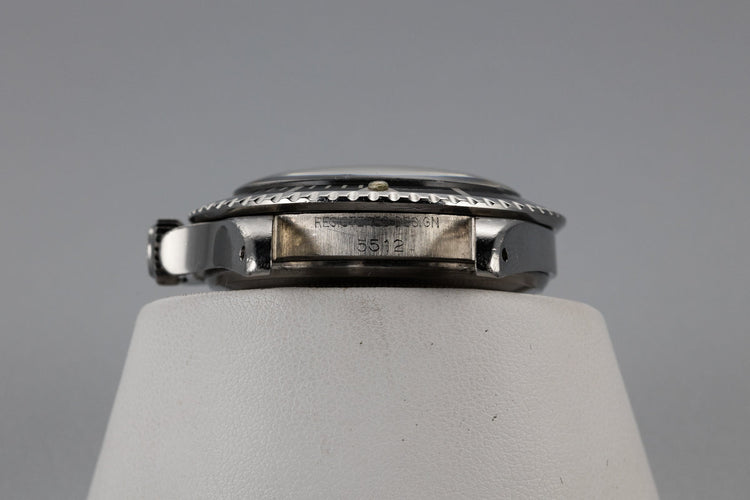 1965 Rolex Submariner 5512 Gilt 4 Line Dial with Box and Papers