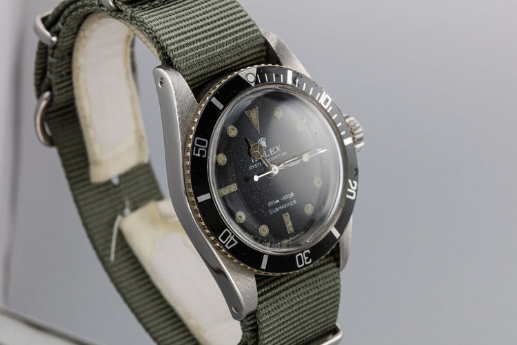1959 Rolex "Big Crown" Submariner 6538 For Parts