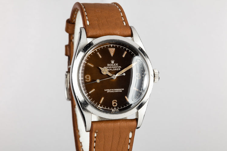 1960 Rolex Explorer 1016 with Tropical Gilt Dial