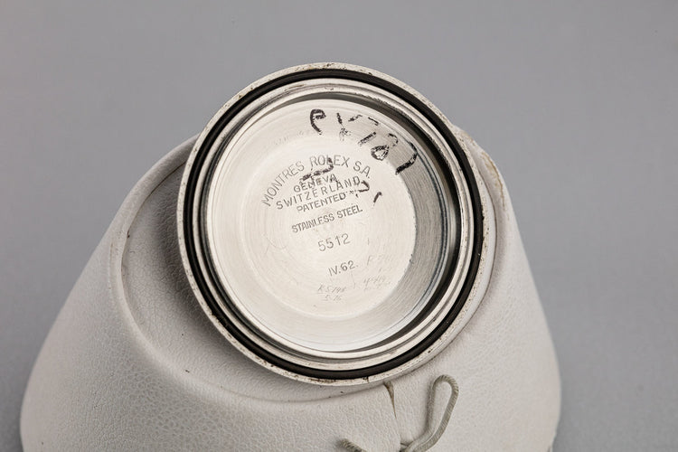 1962 Rolex Submariner 5512 Service Dial with Service Papers