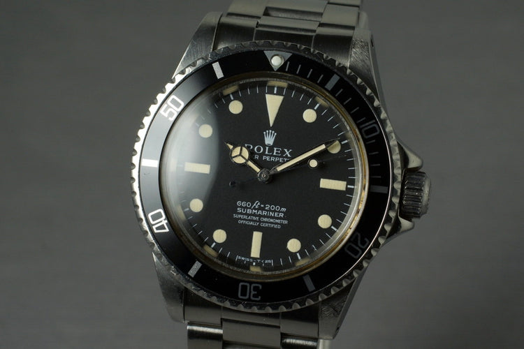 1972 Rolex Submariner 5512