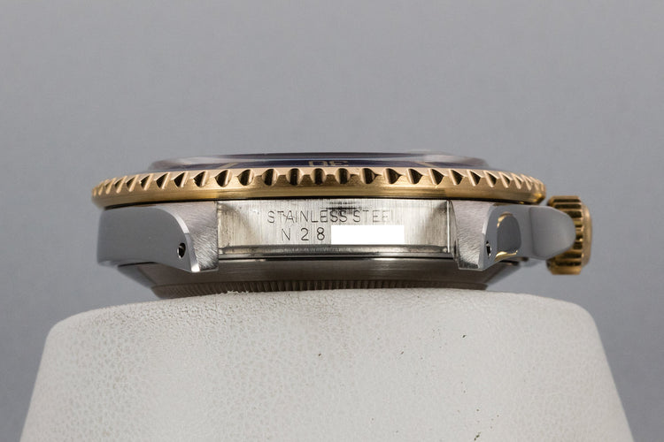 1991 Rolex Two-Tone Submariner Serti Dial with Box and Papers