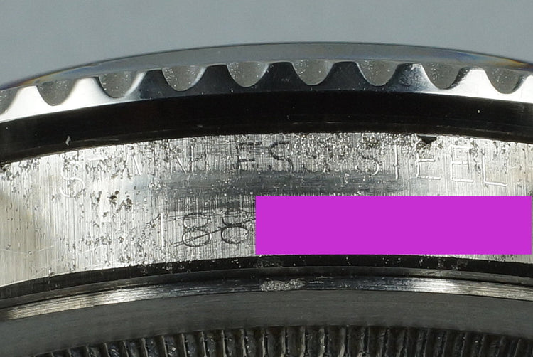 1968 Rolex GMT 1675 Mark I Dial with Fuchsia Bezel