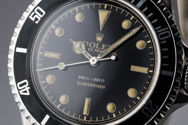 1959 Rolex Submariner 5512 with Gilt Chapter Ring Dial and Eagle Beak PCG Case