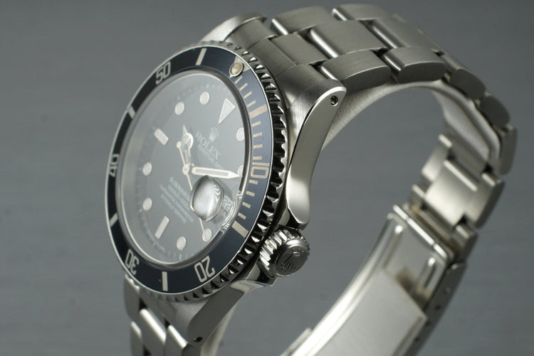 1991 Rolex Submariner 16610