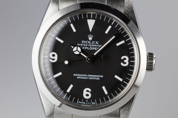 1988 Rolex Explorer 1016 Matte Dial