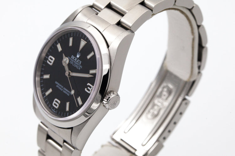 1997 Rolex Explorer 14270 with SWISS only dial