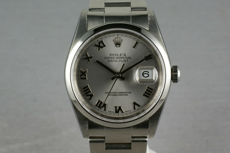 Rolex Stainless Steel Datejust 16200