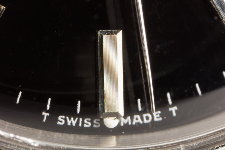 1972 Rolex Oyster Perpetual Air King Precision 5500 Glossy Black Dial