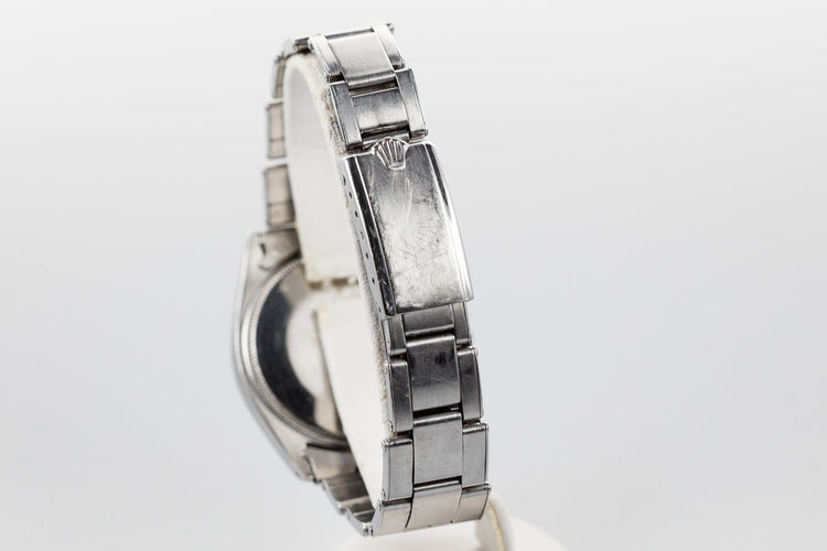 1964 Rolex Air-King 5500 with SWISS only Silver Dial