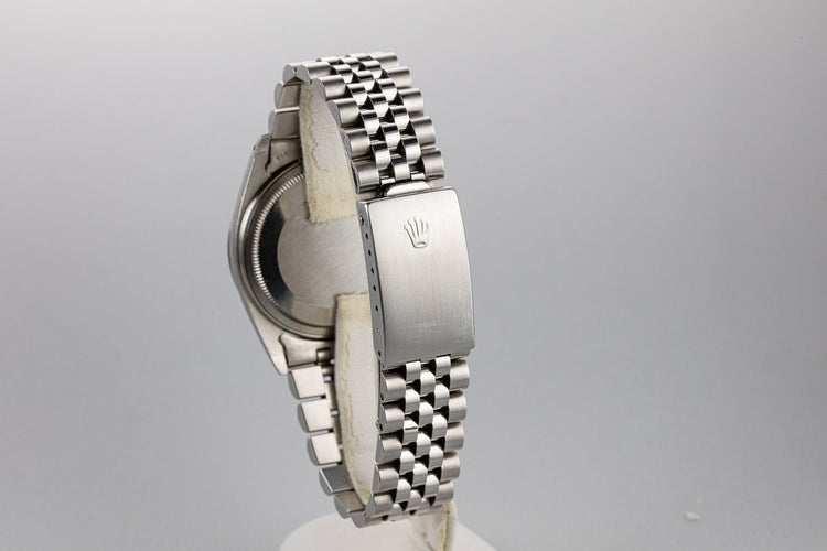 1978 Rolex DateJust 1603 Black Dial with Box and Papers