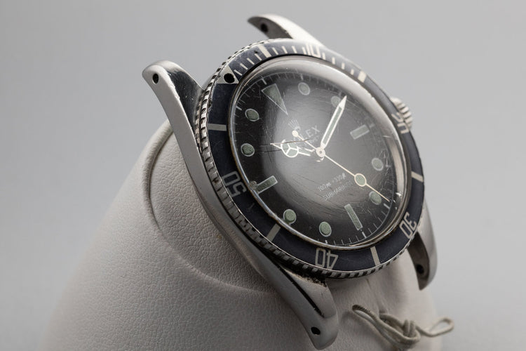 1958 Rolex Submariner 5508 with Refinished Dial For Parts